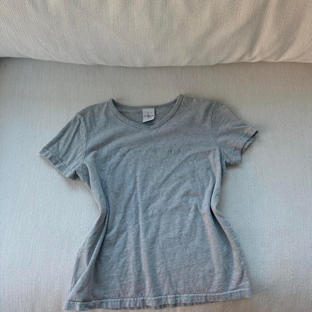Vintage calvin klien jeans gray t